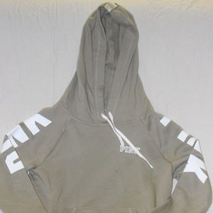 Olive Green Victoria's Secret PINK Pullover Hoodie